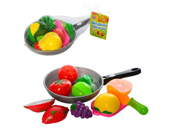 Продукты на липучке в сковородке. Metr+ 3013 C УЦЕНКА
