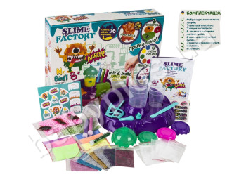 Набір для експериментів Cлайм Фекторі. Slime Factory. TM Mr Boo А80012.  (Ціна за набір)
