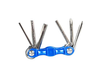 Мультитул для велосипеда 6в1, 8,5х3,5см