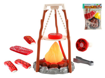 Игровой набор для кемпинга Outdoor Camping Equipment, 16 предметов, свет и звук
