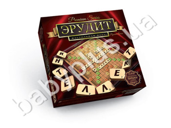 Настільна гра велика Ерудит Premium series, Danko Toys