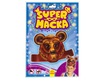 Маска дитяча "Ведмежатко", серія SUPERмаска, Ранок