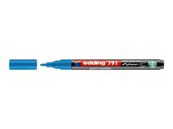 Маркер Edding Paint круглый голубой 1-2 мм, e-791/10n