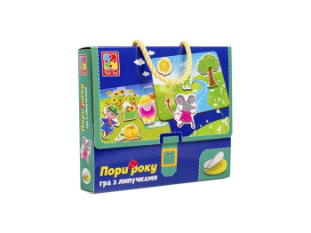 Игра с липучками Какое время года. Vladi Toys VT1302-25