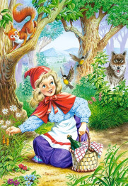 Пазли Червона шапочка, 60 елементів, Castorland