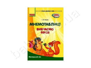 Мнемотехніка, Вивчення віршів, Молодший вік, Ранок