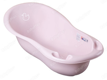 Ванночка светло-розовая Утенок 102 см. Tega Baby DK-005-130