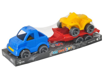 Набор авто Kid cars Sport на планшетке. Пикап+квадроцикл. Tigres 39825