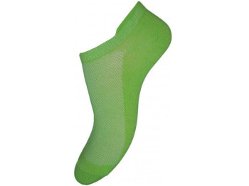 Шкарпетки дитячі літні з сіткою бавовняні ультракороткі білі. Розмір 18-20. Легка Хода 9217