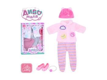 Вбрання для ляльок 40-45 см BLC245O-B3-DM-UA, з взуттям та браслетом, Limo Toy