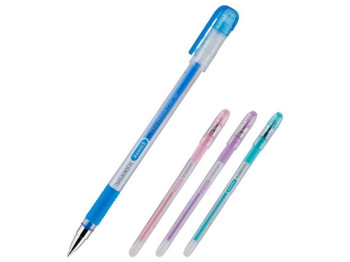 Ручка гелева пиши-стирай Student синя. Axent AG1071-02-A