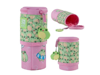 Пенал Cute Frogs 19x8x8 см, Kite