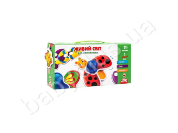 Гра з болтами Живий світ для найменших, Vladi Toys