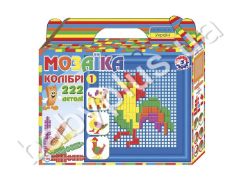 Мозаика Колибри №1, 222 детали, Технок