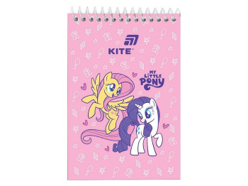 Блокнот А6 на спирали My Little Pony Kite LP26-196, 48 листов