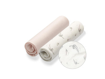 Бамбуковые простыни для люльки 2 шт. Перинки 40х75 см. BabyOno 748/04
