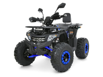 Квадроцикл электрический HB-FC1450-2-4, черно-синий, 1450W, 60V