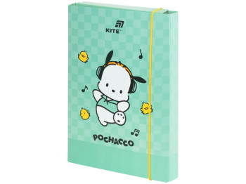 Папка В5 для зошитів на гумці Kite Pochacco PC26-210, картон
