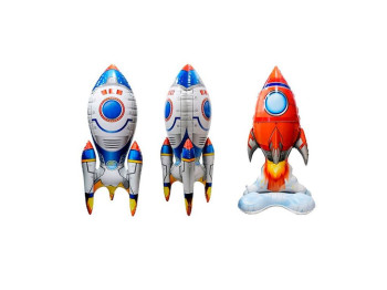 Надувная игрушка космическая ракета
