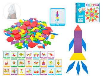 Деревянная игрушка Игра Танграм. Tree Toys MD 2239