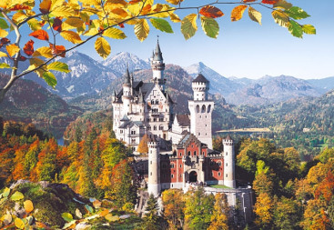 Пазли Замок Neuschwanstein Німеччина, 3000 елементів, Castorland