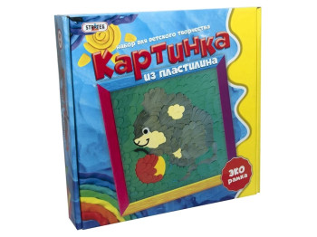 Картинка из пластилина Мышонок, Strateg