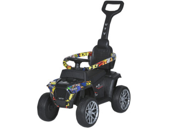 Каталка-толокар з батьківською ручкою 2в1. Bambi Racer  M 5731EL-6