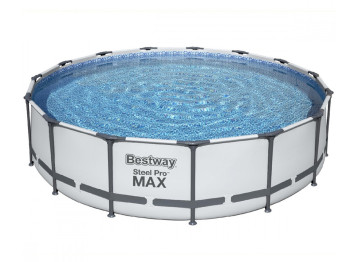Бассейн каркасный круглый Steel Pro MAX. Bestway 56488