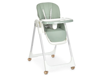 Детский стульчик для кормления Bambi M 5673 Mint, 8 положений высоты, 2 положения спинки, мятный