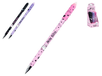 Ручка гелева "пиши-стирай" синя, Hello Kitty, Kite HK26-350-2