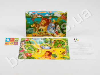 Настольная игра средняя Остров мадагаскар (РУС,)