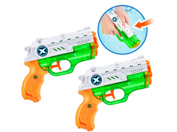 Набір водних бластерів іграшкових X-Shot Warfare Fast Fill Nano Double Pack. Zuru 56334R