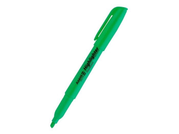 Маркер текстоотделитель Axent Delta Highlighter, зеленый, клиновидный, 2–4 мм