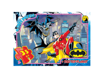 Пазли картонні Бетмен, 35 елементів, G-Toys BAT05