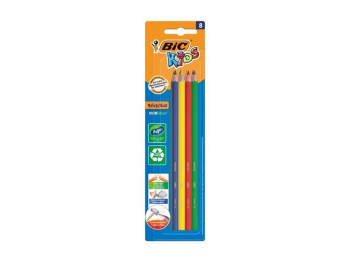 Карандаши цветные Кидс Еволюшн, 8 шт, BIC bc9464831