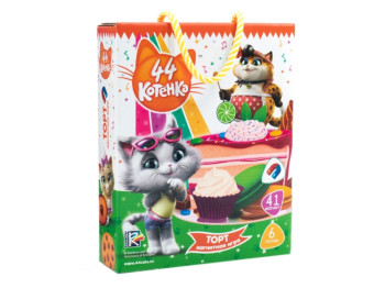 Гра магнітна 44 Кота, Торт, Vladi Toys
