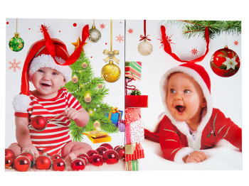 Пакет подарунковий паперовий Small Santa 31 * 40 * 12см