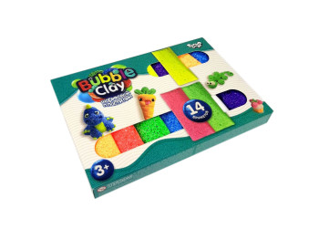 Набір для творчості Bubble Clay 14 шт, Danko Toys
