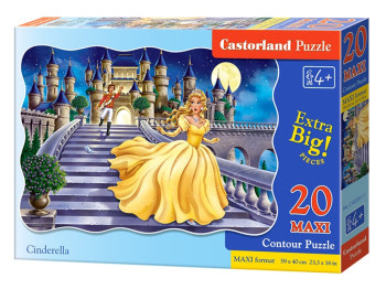 Пазли Попелюшка, 20 елементів, Castorland