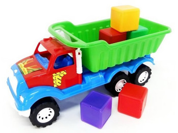 Самосвал с кубиками. KinderWay KW-07-713-5_к