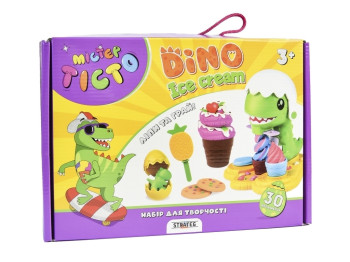 Набор для творчества Мистер тесто Dino Ice Cream. Strateg 41024