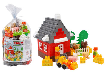 Конструктор FARM Construction Set у пакеті. Технок 1096. 130 деталей