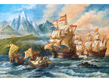 Пазли Пригода в Новий Світ, 1500 елементів, Castorland