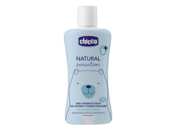 Гель-шампунь для тела и волос с алоэ и ромашкой Natural Sensation Без слез 200 мл. Chicco 11530.00