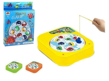 Игра рыбалка электрическая Fishing Game 13 см, вращающаяся, 3 вида (цена за 1шт)