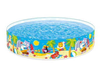 Басейн дитячий каркасний Пляжні друзі Snapset Pool. Intex 58457