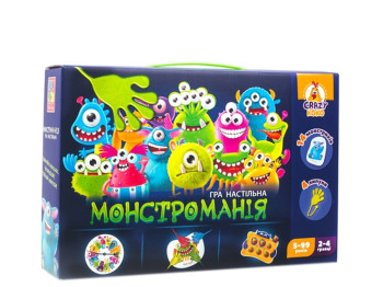 Игра настольная с липучками Монстромания. Vladi Toys VT8044-23