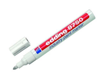 Маркер Industry Paint белый 2-4 мм. Edding e-8750/011