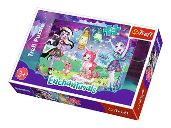 Пазлы Магический мир, Mattel Енчантималс, 30 элементов, Trefl