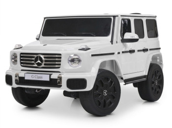 Электромобиль двухместный JJ2288EBLR-1 Mercedes-Benz, 1х24V7/AH, 4×45W, EVA, TF, белый